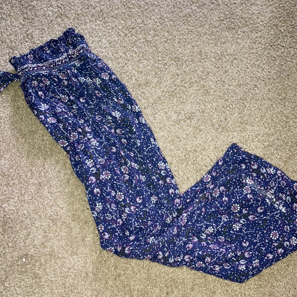 Women’s Kingston Grey Flowy Pants